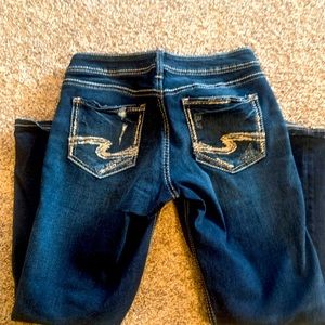 Women’s Silver Suki Capri Jeans